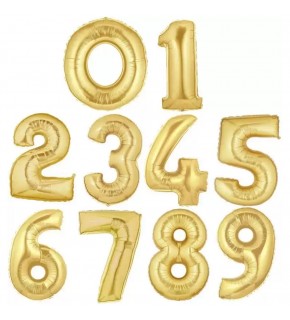 Nedi Balon Folyo 40 Rakam Altın 2 10773