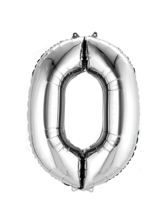 Nedi Balon Folyo 40 Rakam Gümüş 0