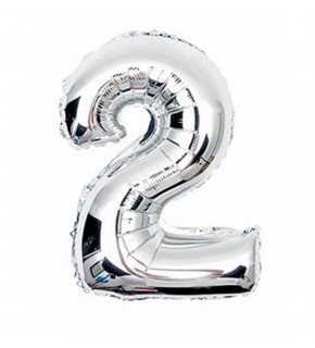 Nedi Balon Folyo 40 Rakam Gümüş 2 10763