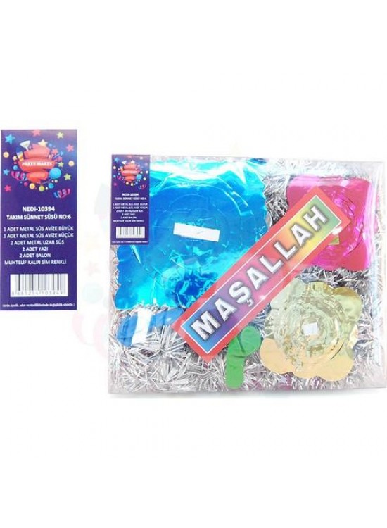 Nedi Sünnet Süsü Takım NO:6 10394