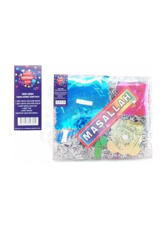 Nedi Sünnet Süsü Takım Süper Set 10395 Nedi Sünnet Süsü Takım Süper Set 10395