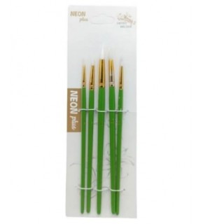 Neon 5 Li Fırça Seti Hkd-22