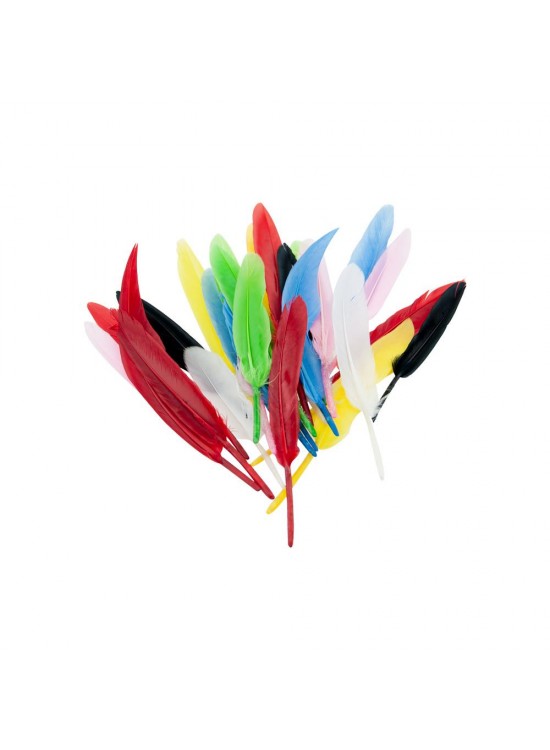 Neon KuşTüyü 20cm 10 lu HKD-109