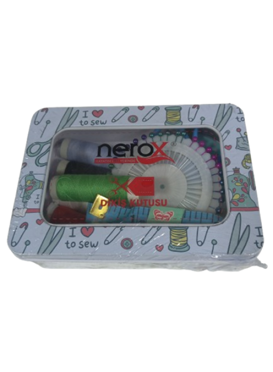 Nerox Dikiş Seti Metal Dikdörtgen Nrx-0749