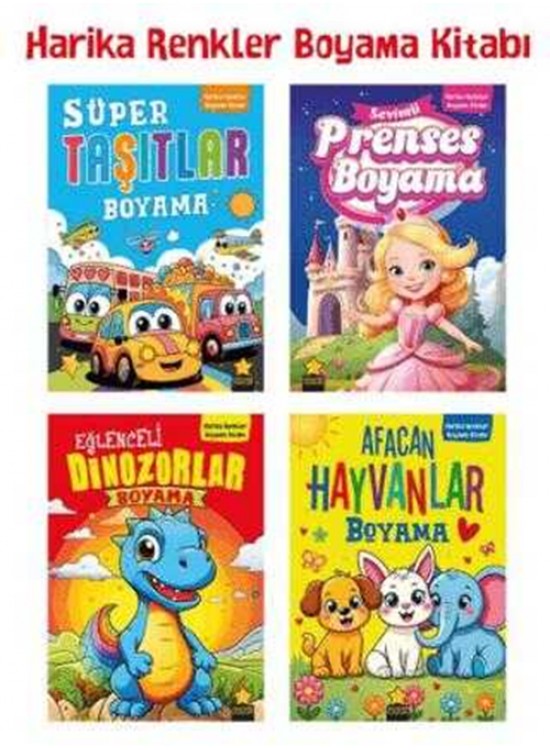 Nesil Harika Renkler Boyama Kitabı (1 Adet) Nesil Harika Renkler Boyama Kitabı (1 Adet)