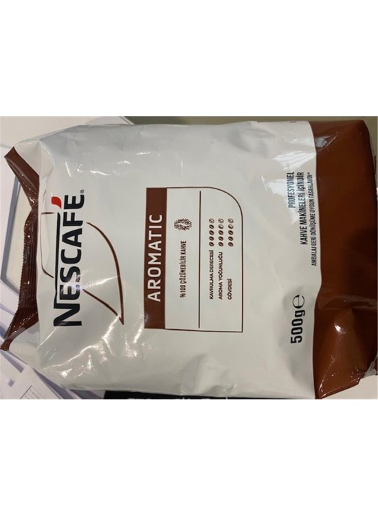 Nestle Nescafe 500GR Aromatıc Kahve (Kahve Makinaları İçin)