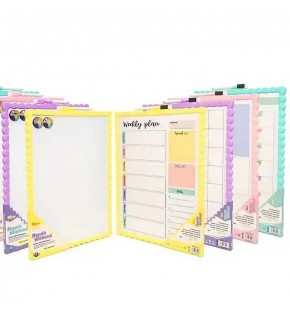 New JL-117 Manyetik Çift Taraflı Yazı Tahtası