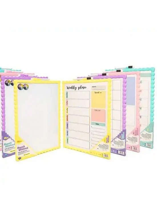 New JL-117 Manyetik Çift Taraflı Yazı Tahtası