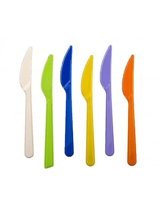Nice Plast Renkli Bıçak 25 Adet