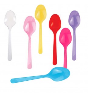 Nice Plast Renkli Kaşık 25 Adet