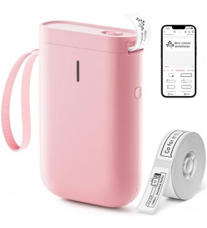 NIIMBOT D11 Pembe Termal Taşınabilir Bluetooth Etiket Yazıcısı