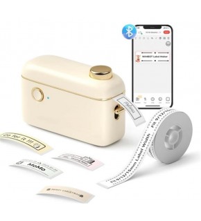 NIIMBOT H1S Cream Termal Taşınabilir Bluetooth Etiket Yazıcısı