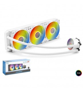 Nodar Nd2506 Sıvı Soğutma Fan 360 Argb 36Cm Beyaz