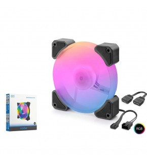 Nodar Nd2661 Kasa Fanı Argb 12Cm Siyah