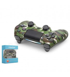 NODAR ND400L PS4 Uyumlu Kablosuz GamePad Oyun Kolu - Yeşil Kamuflaj
