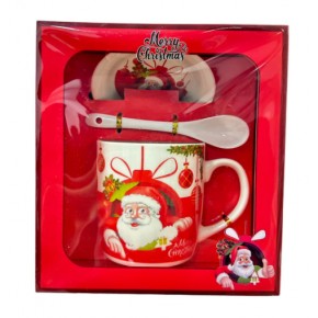 Noel Kupa Tabak Kaşık Kutulu - Biblo