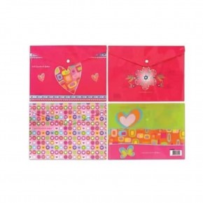 Noki Baskılı Çıtçıtlı Evrak Zarfı Kız 3105 (1 Adet)