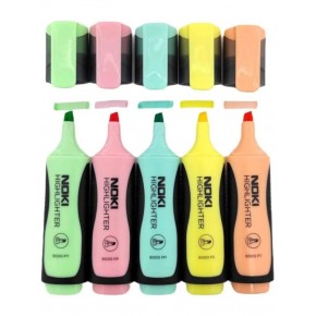 Noki Fosforlu Kalem Pastel 5 Li Pvc 9000P