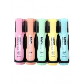 Noki Fosforlu Kalem Pastel 5 Li Pvc 9000P