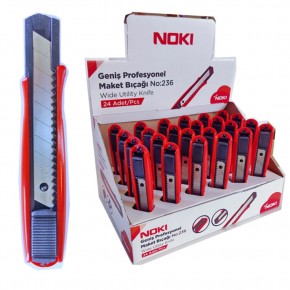 Noki Geniş Profesyonel Maket Bıçağı No:236 (1 Adet)