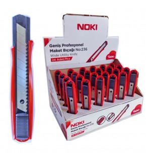 Noki Geniş Profesyonel Maket Bıçağı No:236 (1 Adet)