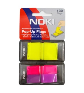 Noki Memo Pop-up 45x12mm+45x25mm Neon Renk
