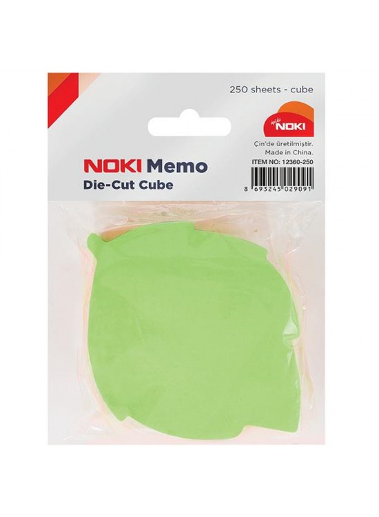 Noki Memo Yaprak Şekilli 5 Renk 80 Syf No:12360 (1 Adet) Noki Memo Yaprak Şekilli 5 Renk 80 Syf No:12360 (1 Adet)