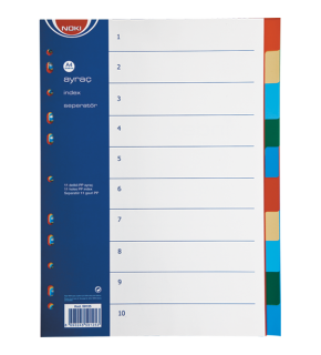 Noki Seperatör 10 Renkli Plastik 59125