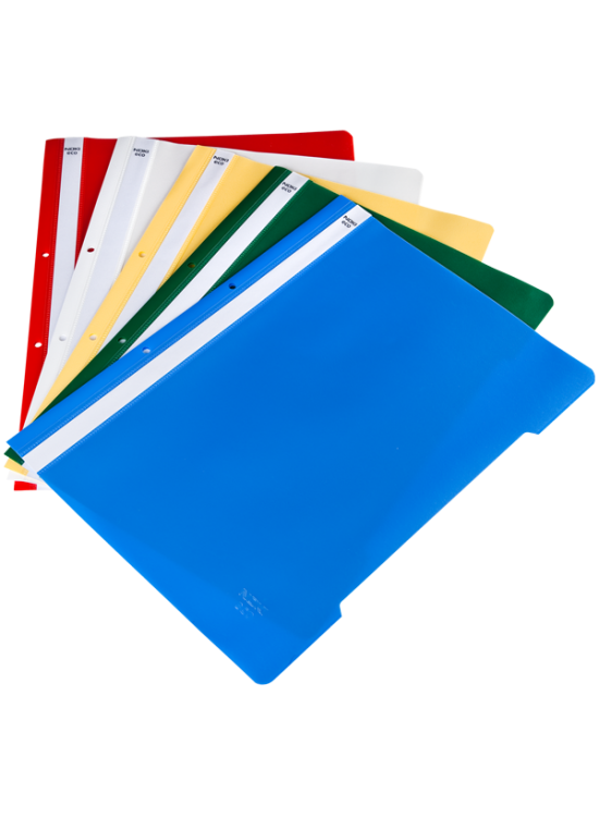 Noki Telli Dosya Plastik Ekonomik A4 Mavi 48288-130 (1 Adet)