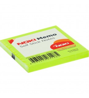 Noki Yapışkanlı Not Kağıdı 75x75 Yeşil 12211 (1 Adet)