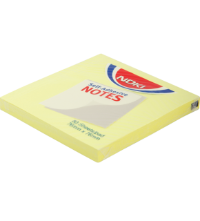 Noki Yapışkanlı Not Kağıdı 76x76 Limon Sarı 12133 (1 Adet)