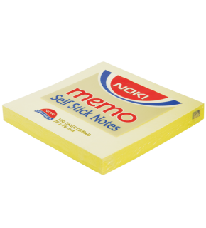 Noki Yapışkanlı Not Kağıdı Memo 100 YP 75x75 Sarı 12007 (1 Adet)