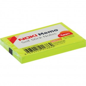 Noki Yapışkanlı Not Kağıt 51x75 Yeşil No:12006Y (1 Adet)