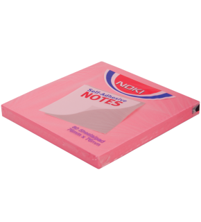 Noki Yapışkanlı Not kağıt 76x76 A.Pembe 12166 (1 Adet)