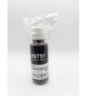 Hp Gt51Bk Siyah Muadil Mürekkep 90 ml