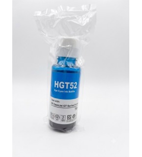 Hp Gt52C Mavi Muadil Mürekkep 70 ml