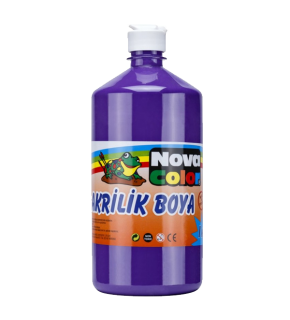 Nova Color Akrilik Boya 1 KG Mor NC-229