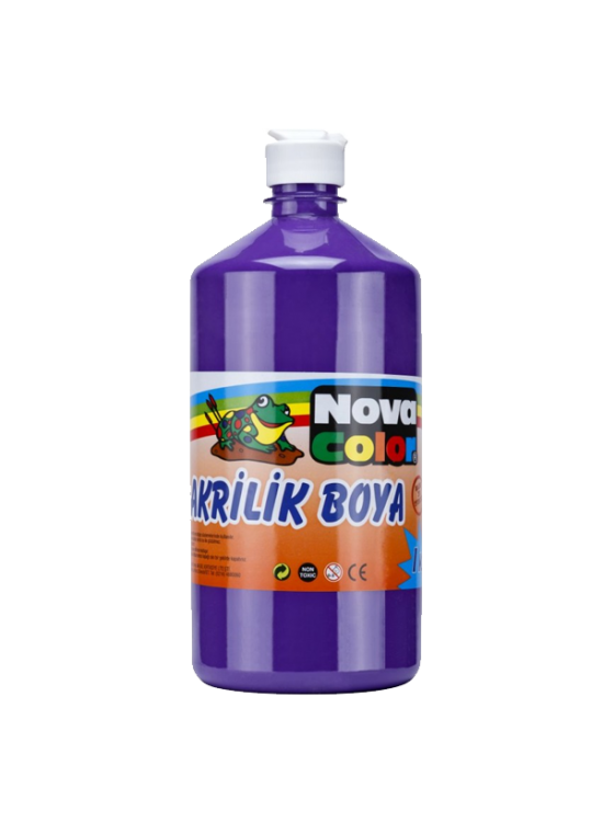 Nova Color Akrilik Boya 1 KG Mor NC-229