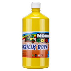 Nova Color Akrilik Boya 1 KG Sarı NC-221