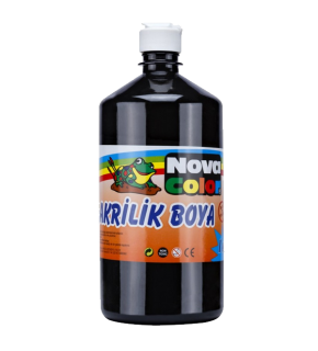 Nova Color Akrilik Boya 1 KG Siyah NC-226