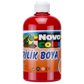 Nova Color Akrilik Boya 500 GR Kırmızı NC-382