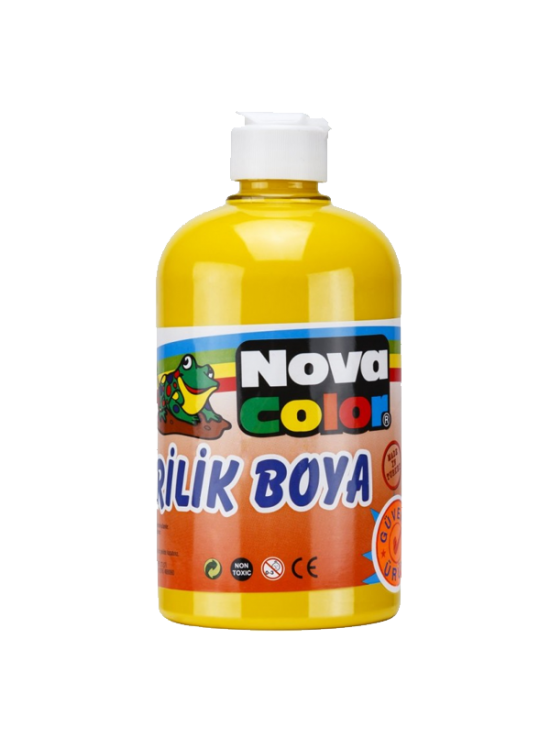 Nova Color Akrilik Boya 500 GR Sarı NC-381