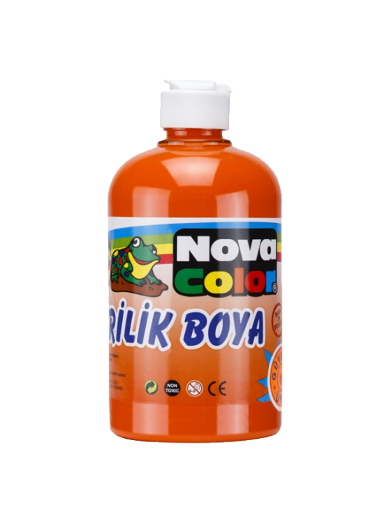 Nova Color Akrilik Boya 500 GR Turuncu NC-388 Nova Color Akrilik Boya 500 GR Turuncu NC-388
