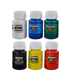 Nova Color Akrilik Boya 6 Renk 30 CC NC-180