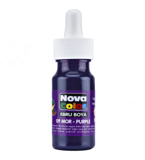 Nova Color Ebru Boya Mor Nc-248 (1 Adet)