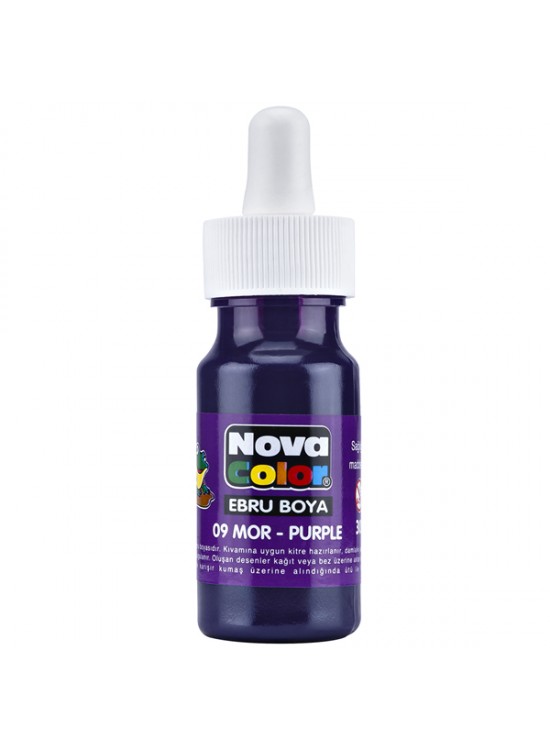 Nova Color Ebru Boya Mor Nc-248 (1 Adet)