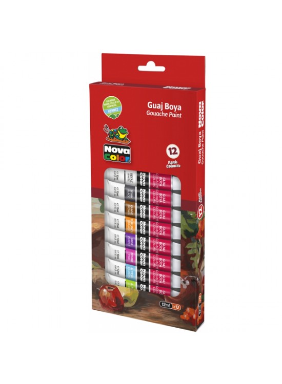 Nova Color Guaj Boya Tüp 12 Li 12 ML NC-781