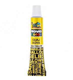 Nova Color Guaj Boya Tüp Sarı NC-115 (1 Adet)
