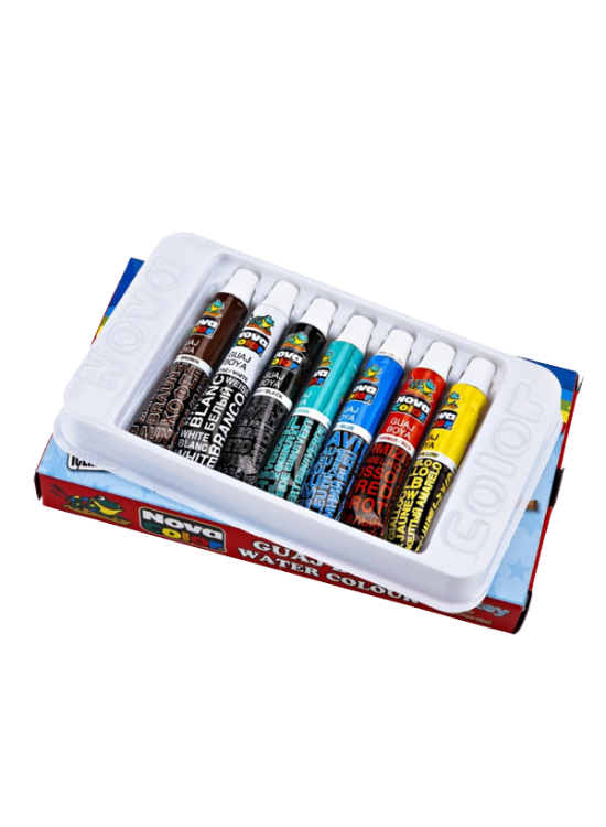 Nova Color Guaj Boya Tüp 7 Lİ NC-101 Nova Color Guaj Boya Tüp 7 Lİ NC-101