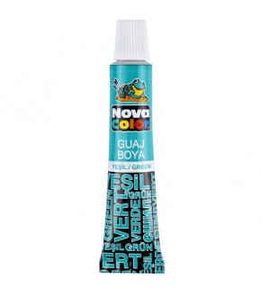 Nova Color Guaj Boya Tüp Yeşil NC-118 (1 Adet)
